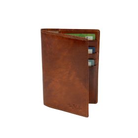 Van Gogh leather passport pouch