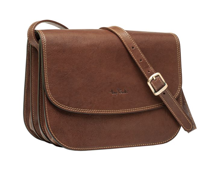 Ladies messenger outlet bags leather