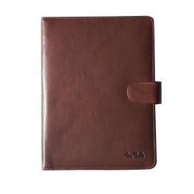 Leather writing folder A5 