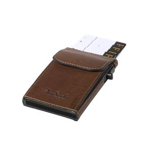 Furbo Vegetale Leather RFID card holder Slim with coin pocket