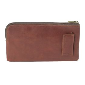 Vegetale leather travel wallet, medium