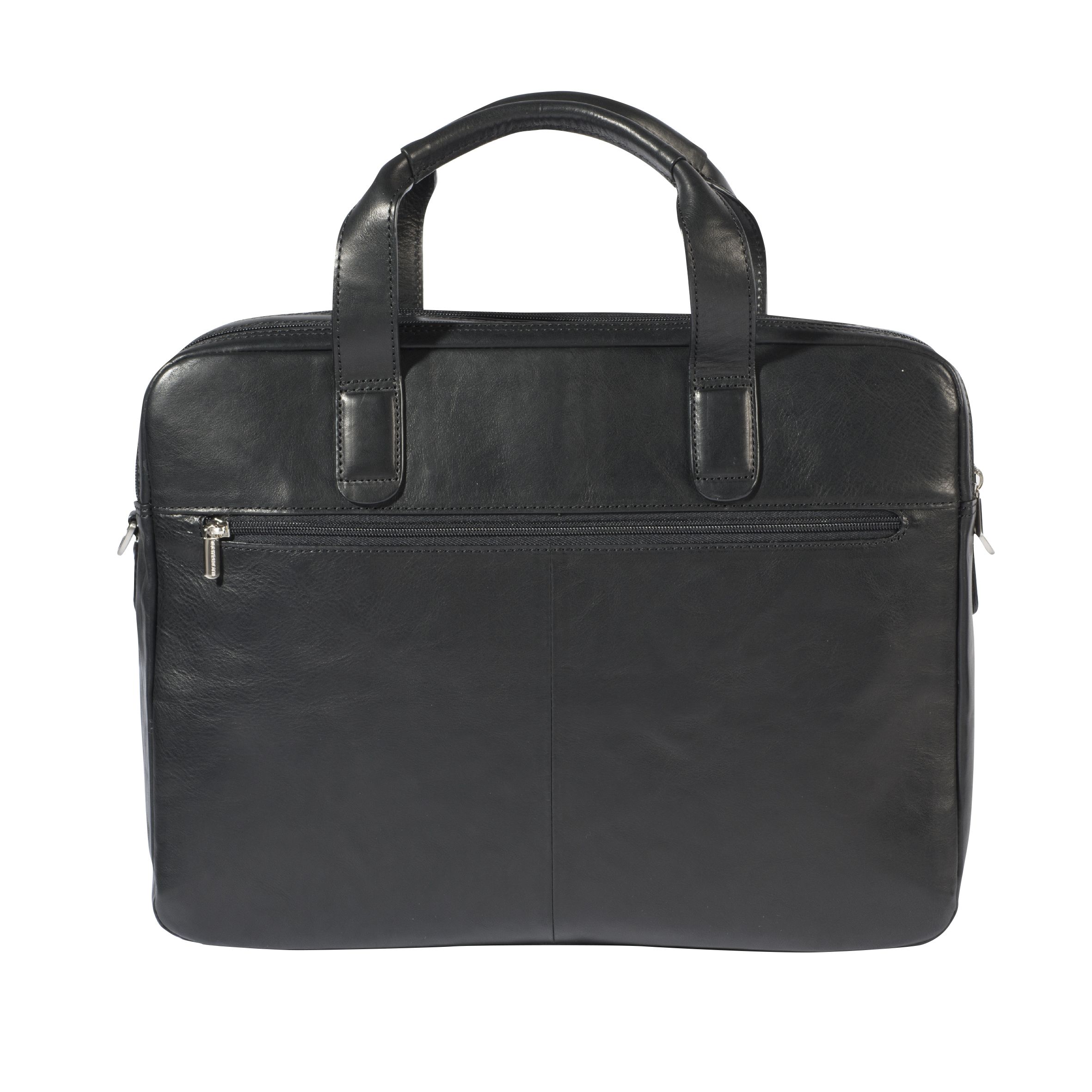 Leather laptop bag 2-compartment | Tonyperotti.com